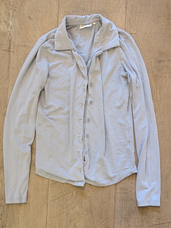 Frank & Oak Tops - Frank & Oak Pale Blue Button-Down Long Sleeve Shirt